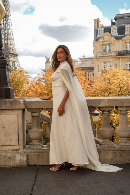 VESTIDO AURÉLIE BEIGE