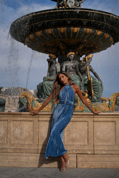 VESTIDO CONSTANZA AZUL
