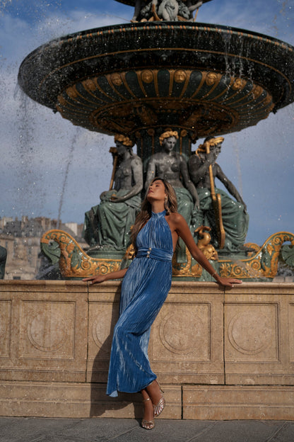 VESTIDO CONSTANZA AZUL