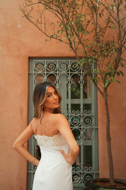 VESTIDO ALBA CRUDO