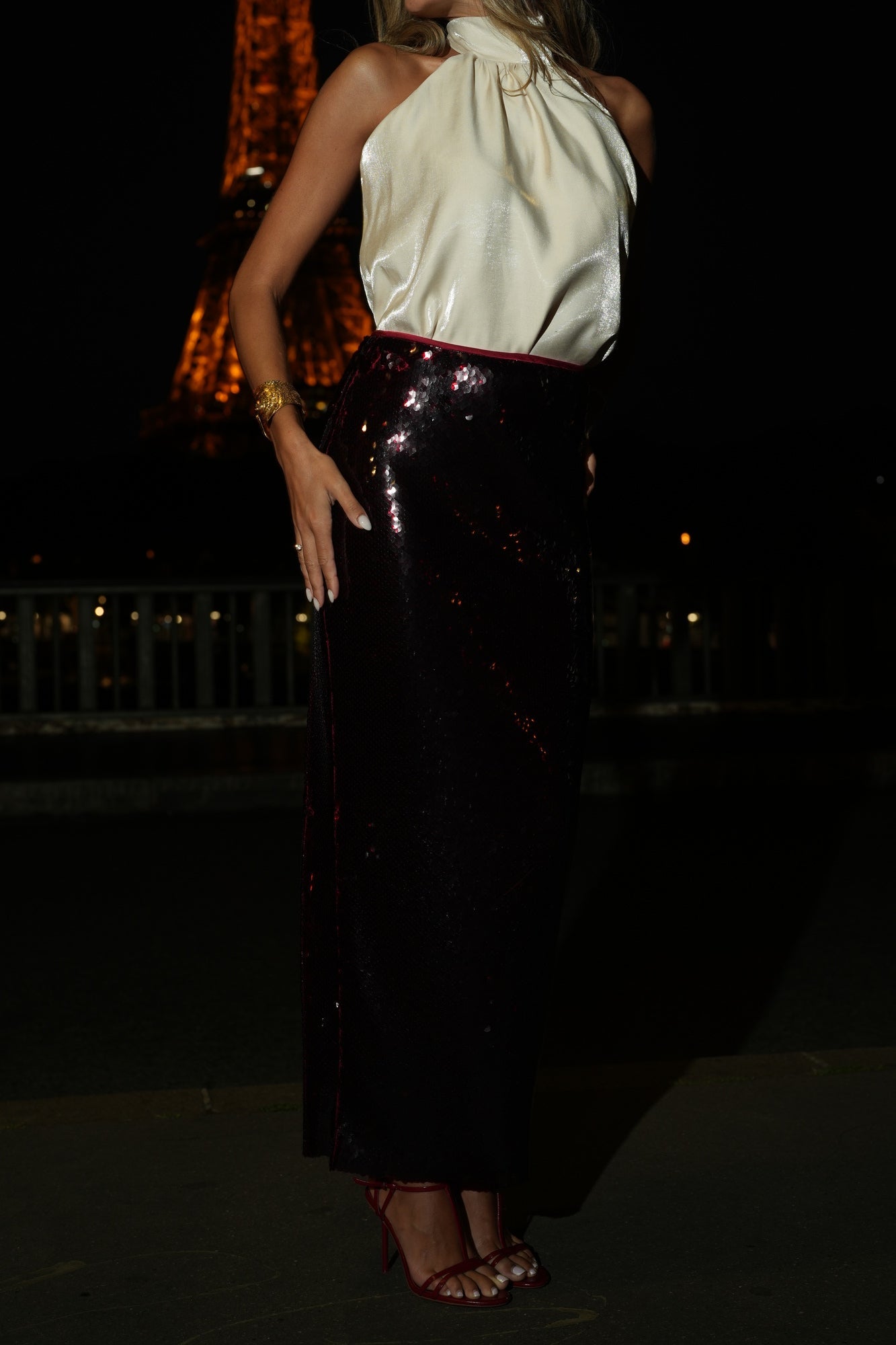 TOP LUMIÈRE BEIGE