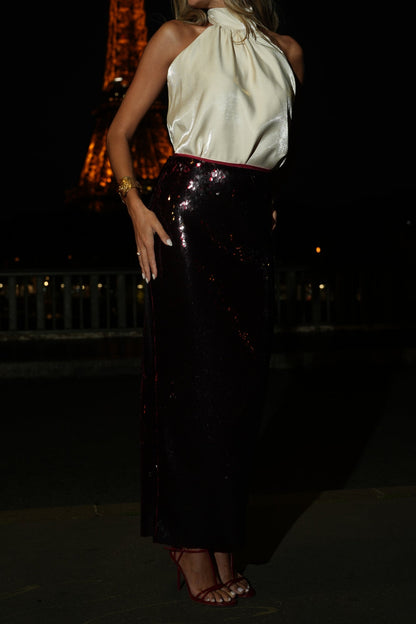 TOP LUMIÈRE BEIGE