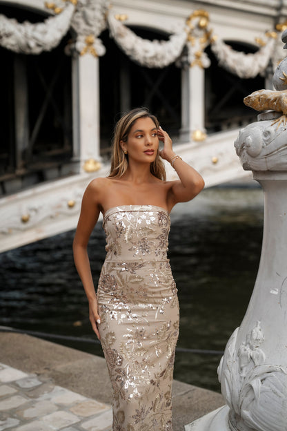 VESTIDO CAPRI LENTEJUELAS