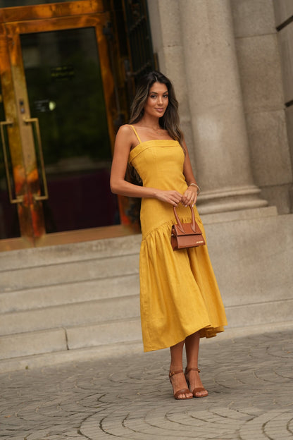 VESTIDO MARSELLA LINO