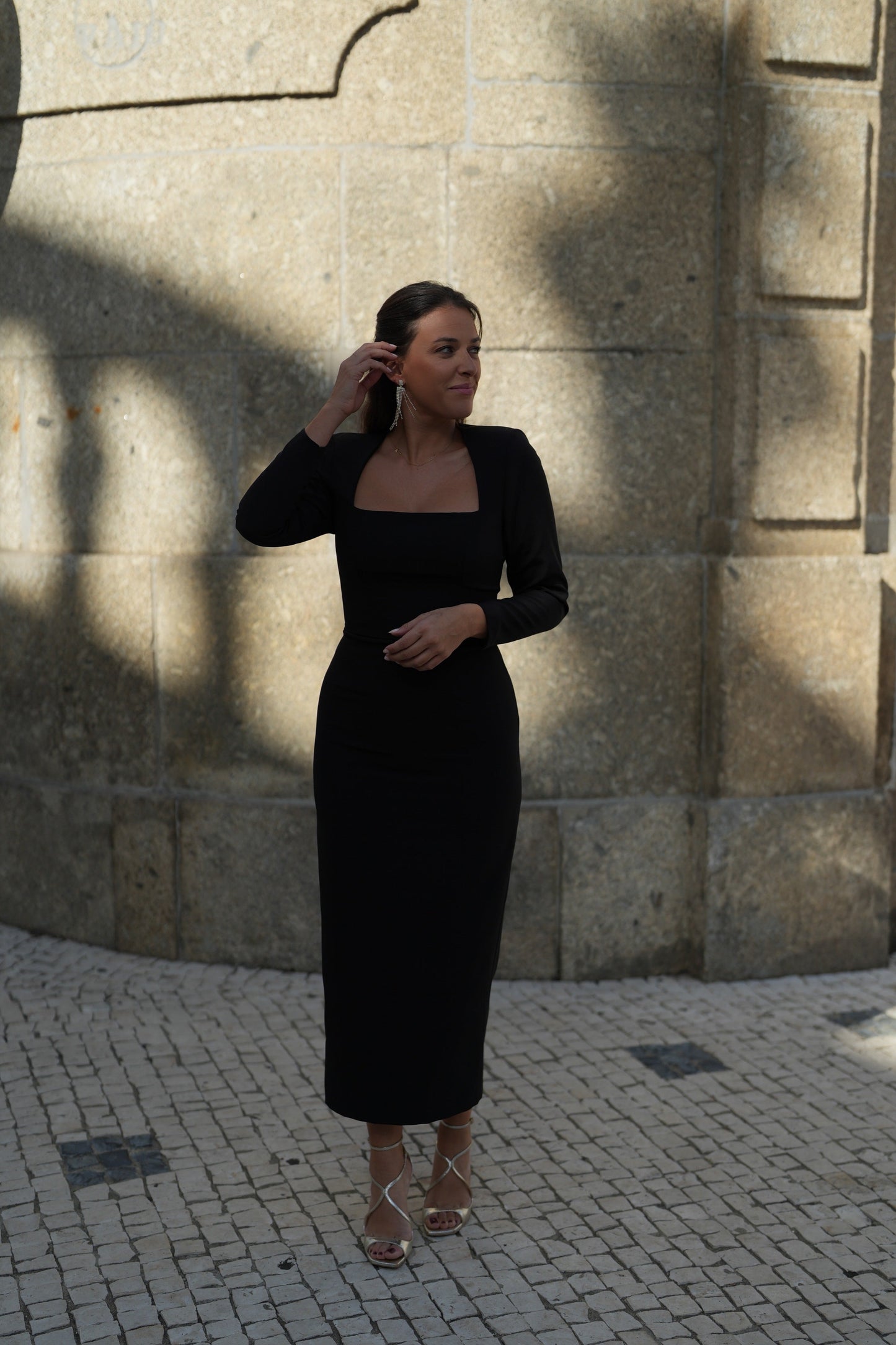 VESTIDO SELINA NEGRO
