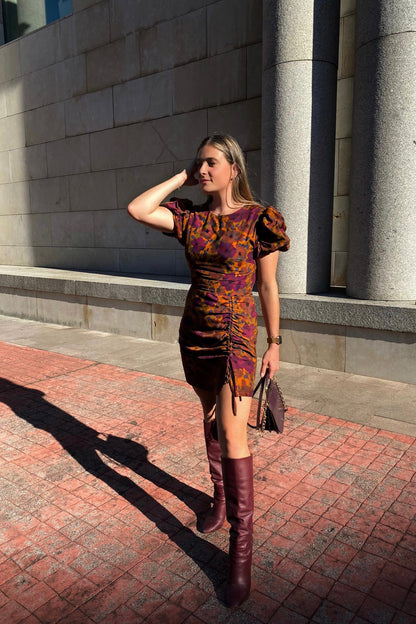Vestido estampado floral