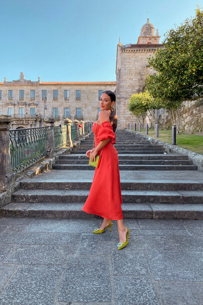 VESTIDO SINGAPUR LINO
