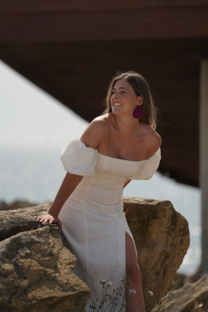 VESTIDO ESMERALDA BLANCO