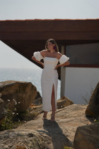 VESTIDO ESMERALDA BLANCO